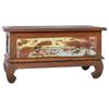 Coffee Table 80 X 50 X 40 Cm Reclaimed Teak Wood