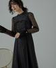 Niana Geometric Party Wedding Black Size S Back-Open Dress, Dress, Dress, Lace,