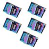 5 Set Twist Locks Colorful Rectangular Durable Exquisite Bag Closures for DIY Shoulder Bags Purses