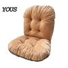 Seat Cushion with Ties Chair Back Support, Cozy Plush Dining Pad Straps Ties, Soft Warm for Office Chairs Ergonomic