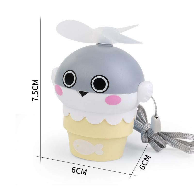 Leji er Capybara Mini USB Cartoon Handheld Fan