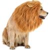 Lion Mane for Dog Costumes Realistic Funny Lion Wig for Medium Large Sized Dogs Halloween Pet Costume (Large, Light Brown)