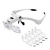 A34R LED Illuminated Headband Glasses Head-Mounted Magnifier Interchangeable Glasses Frames/Headbands