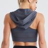 Hettegenser for kvinner Yoga Fitness Trening Løping Quick Dry Pustende topp