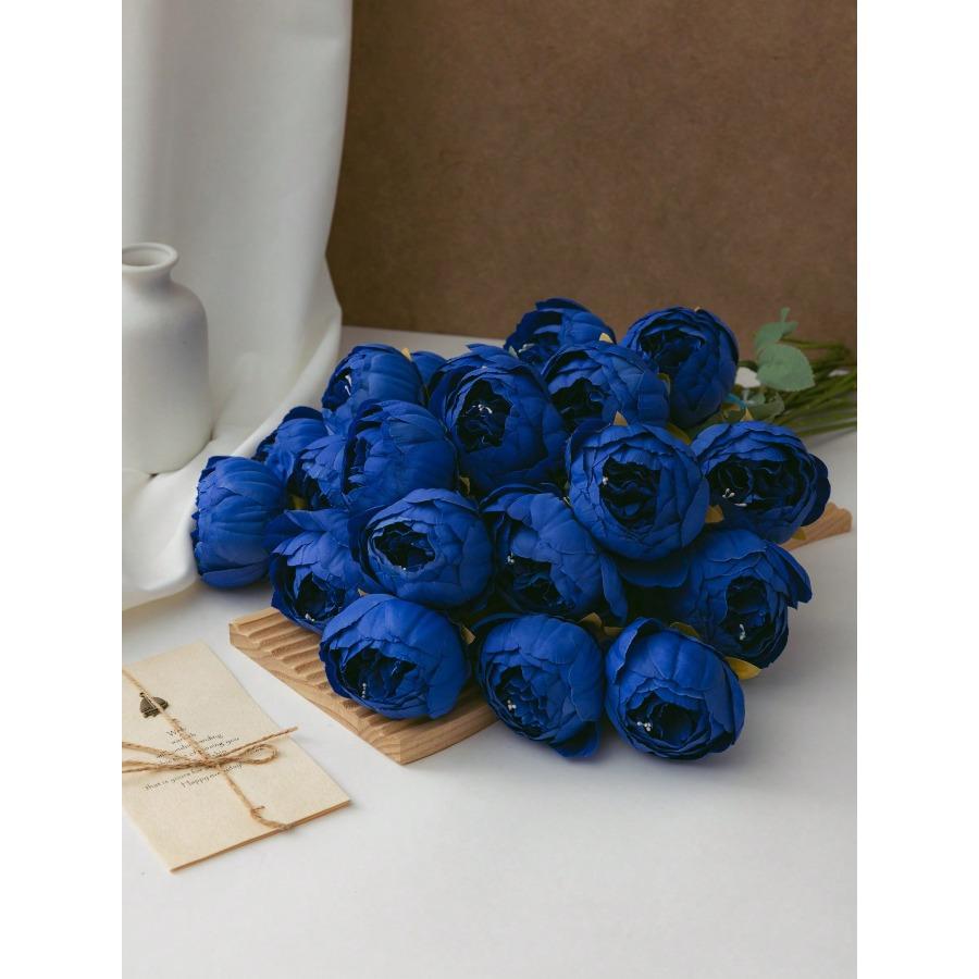 20.1Inch Artificial Peony Flower, Fake Peony Silk Flower With Long Stems, Kitchen Decor, Valentine's Day Mother's Day Gifts Birthday Graduation