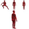 Stunning Kids Venom Carnage Jumpsuit Red Fullbody Costume Suit For Halloween Cos Performance