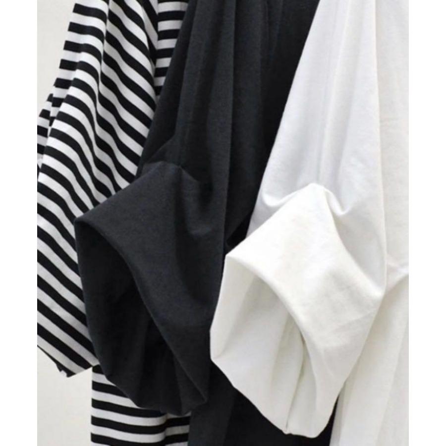 Cotton Blends T-shirt for Women Summer Japanese Solid Color Round Neck Flared Sleeve Basic Elegant Top