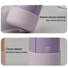 Leakproof Silicone Travel Bottle Set Empty Press Container Organizer  Shower Gel