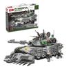 Military Tank Building Blocks Model Toy - Armored Vehicle Assembly Interlocking Set for Kids