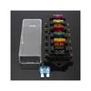6 Way Fuse Holder Box Car Vehicle Circuit Blade Fuse Box Block With ATO Fuse Block Auto Car Accessories