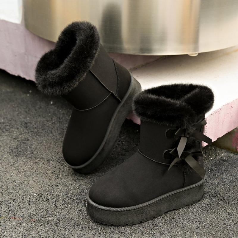 Winter new thick-soled velvet thickened snow boots women's warm towel short boots cotton shoes women