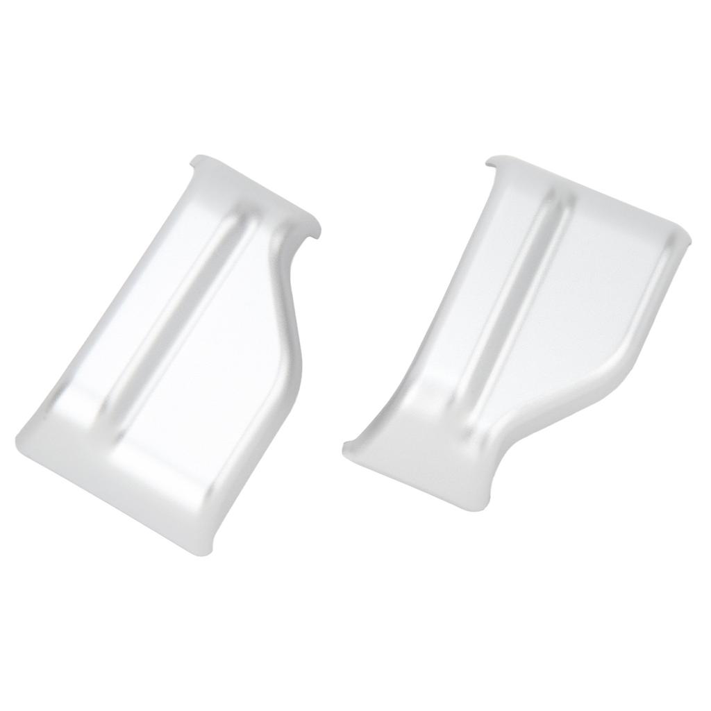 2Pcs Seat Belt Buckle Cover Trim Cap Matt Plated Protective Stylish High Hardness Replacement for Benz Vito W447