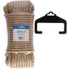 Organic Yute Natural Rope - EDM - 20 M - 3 X 8 Mm Heads - Wood