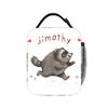 We Love Jimothy Insulated Lunch Bag Large Kawaii Raccoon Meal Container Cooler Bag Lunch Box Tote Beach Outdoor Girl Boy