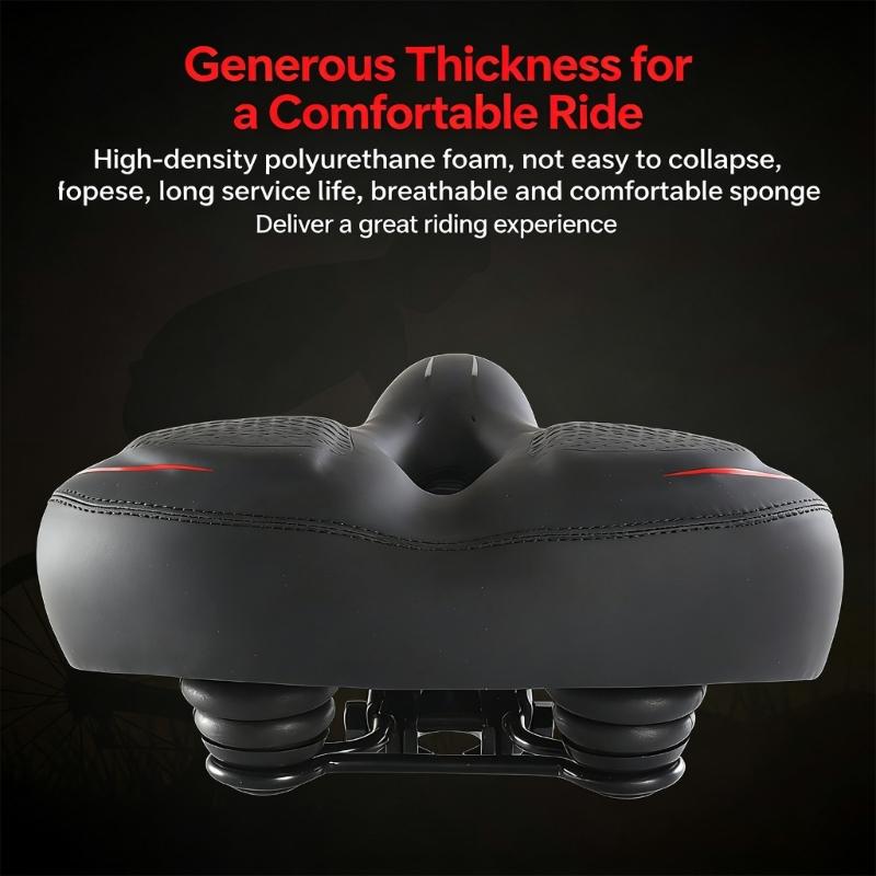 Oversized Breathable Electric Bike Saddles Soft Thicken Bike Seat Cushions Ergonomic Comfortable Bike Seat