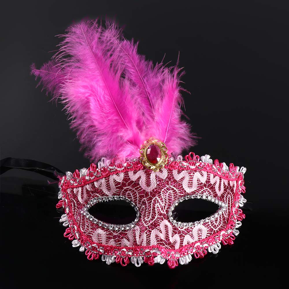 The Phantom Dancer Mask Halvmaske Ballfestrekvisitter Fest Cosplay-rekvisitter Halloween-masker