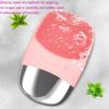 Portable Rechargeable Electric Clean the Face Silicone Face Cleansing Scrubber Facial Cleaning Brush