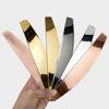 Half Moon Stainless Steel Nail File Base with Disposable Pad Function for Hygienic Professional Quality Home Manicures