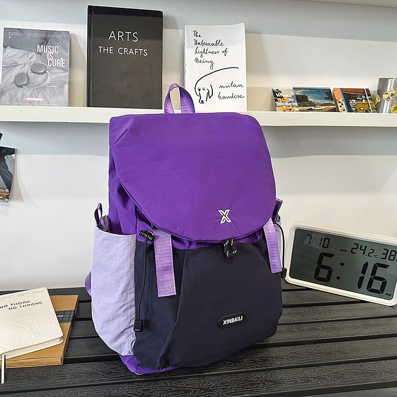 Outdoor leisure backpack Large capacity travel bag School bag Waterproof high value mountaineering bag Air cushion strap