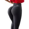 Colanti De Yoga Push Up Effect Fitness Yoga Pants High Waist Tummy Control Black