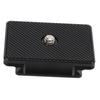 Camera Quick Release Plate Professional Standard Metal Camera Screw Tripod Mount Plate with 1/4 Inch 20 Screws for Camera Accessories