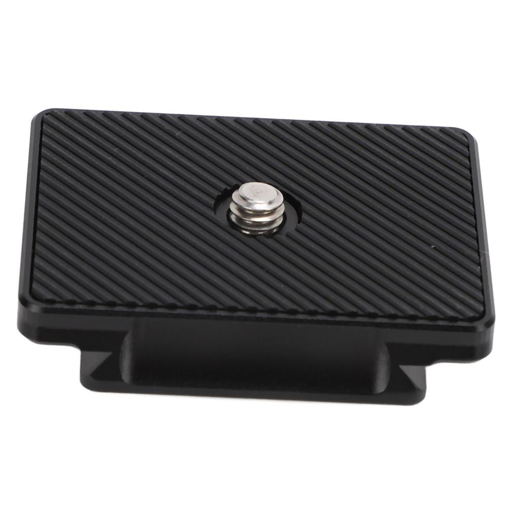 Camera Quick Release Plate Professional Standard Metal Camera Screw Tripod Mount Plate with 1/4 Inch 20 Screws for Camera Accessories