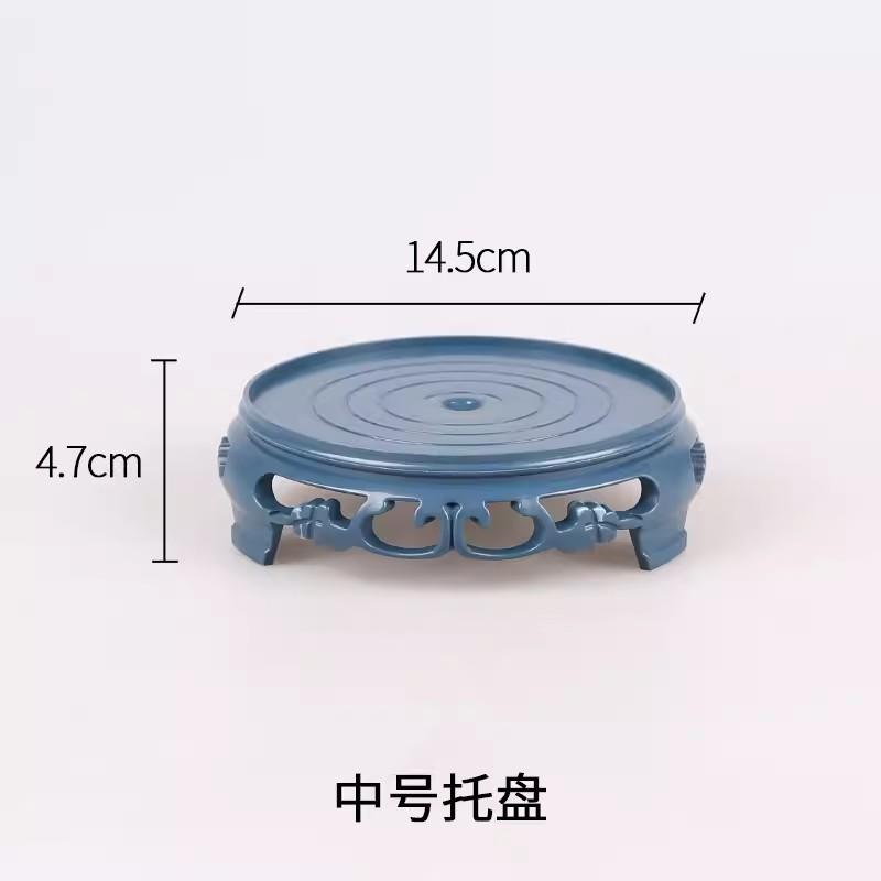 Plastic Imitation Tray for Flower Pots, Round and Square Flower Pots, Flower Holder Base, Water Tray, Multiple Colors