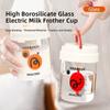 300ml Rotating Blender Mug Clear High Speed Stirring Cup Durable Protein Shake Bottle  Kitchen