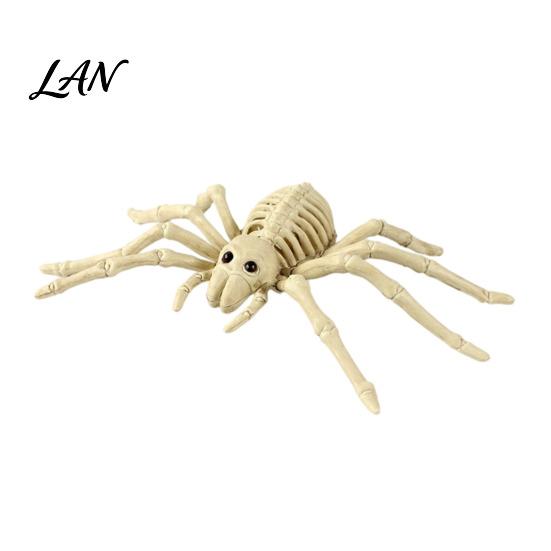 Creepy Halloween Party Props Animal Skeleton, Realistic Fish Bird Spider Snake Cat Skeleton Spooky Model for Party, Haunted House, Graveyard