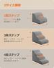 Feandrea Dog Stairs, 2 Steps, for Small Dogs and Cats, Non-Slip, High-Density, Waterproof, Washable Cover, with Handles, Dog Ramp (PPS002G01)