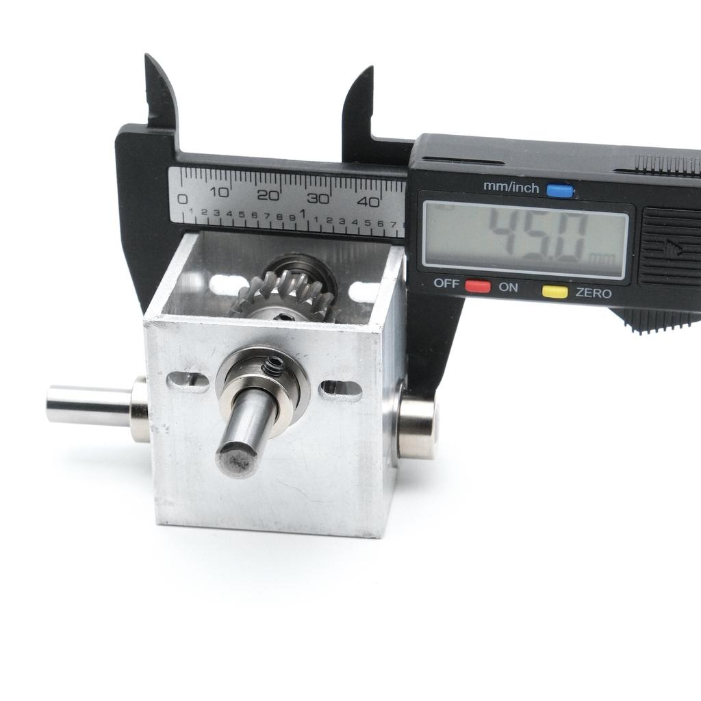 1:20 8MM High Torque Metal Gearbox Worm Gear Reducer DIY Robot Toy Car Precision Gear Ratio For Enhanced Performance