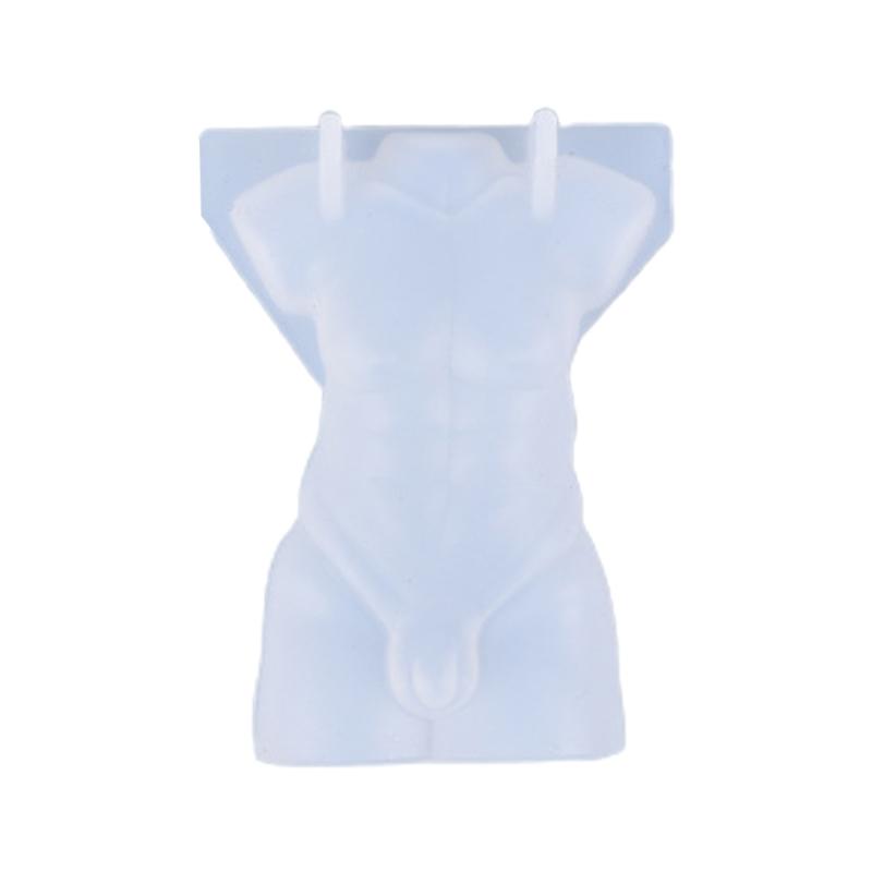 Art Body Candle Epoxy Resin Mold Human Aromatherapy Plaster Wax Silicone Mould