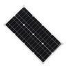 25W Dual 5V USB Flexible Single Crystal Solar Power Panel Kit Car Battery Charger Controller