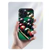 Billiards Table Party Poster Clear Phone Case For Iphone 17 Air 16 Pro Max 15 Pro 14 Plus 17E 16E 11 13 12 Mini Cover Cases Fund