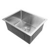Single Bowl Kitchen Sink 20 Inch Undermount Topmount Stainless Steel RV Kitchen Sink for Home Kitchen Food Truck