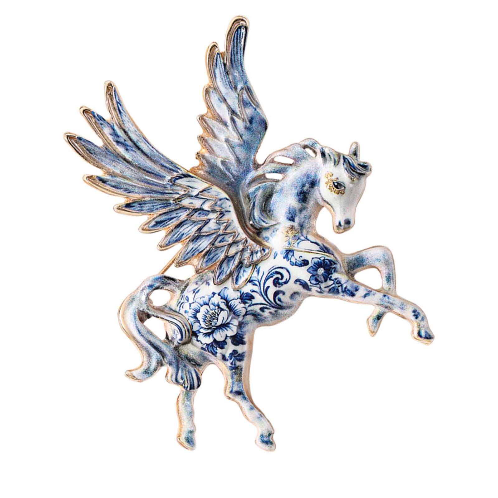 

Креативная брошь из сплава Модная брошь-булавка для воротника One Size синий