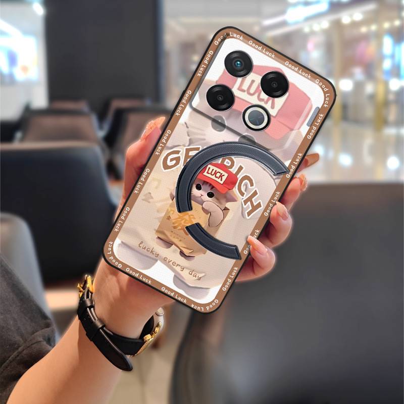 Durable Dirt-resistant Phone Case For infinix GT 20 Pro/X6871 Graffiti Protective Shockproof Cartoon Anti-dust Cute TPU