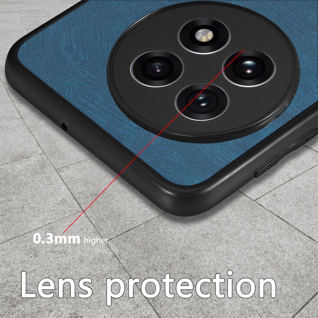 Dla OnePlus Ace 5 5G/Ace 5 Pro 5G/13R 5G Etui Wstrząsoodporne Smukłe Retro Skórzane Tylne Etui na Telefon