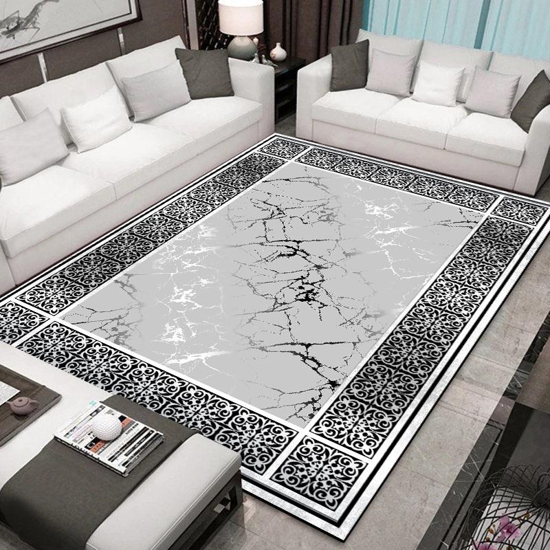 Chinese Simplicity Carpet Luxury Washable Non Slip Mat for Living Room Bedroom Sofa Table Decor