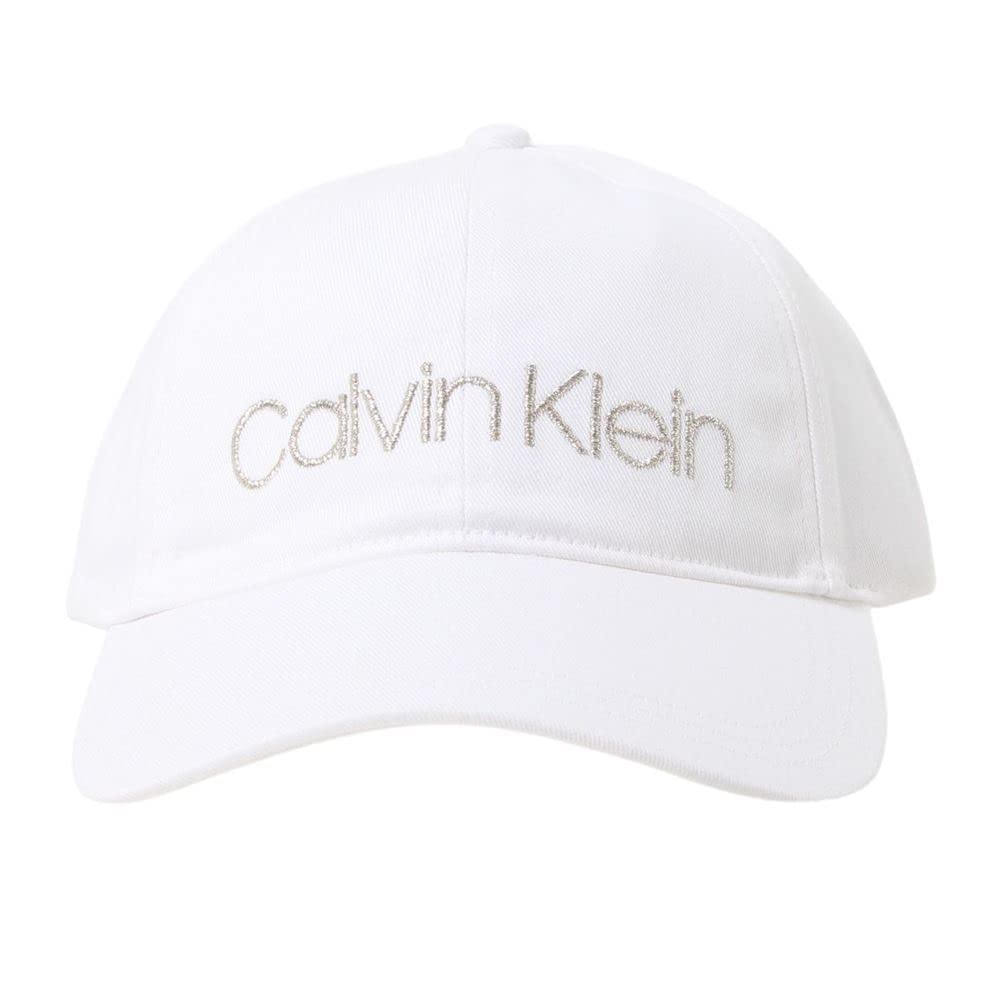 Baseball Cap K60K608210 Ck White [Calvin Klein] Cap, Hat, Men s [Used]