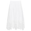 Zaprha 2025 Summer New Gentle Temperament Embroidery Hollow Midi Skirt Long Slimming 6303041