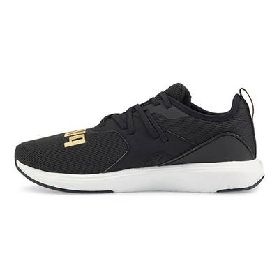 Softride Cruise Bold Black Team Gold Unisex Sneakers 376190-05