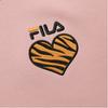 Fila Logo Heart Embroidery Sports Hoodie Women hoodies Agar-Pink F11W148211F-PK
