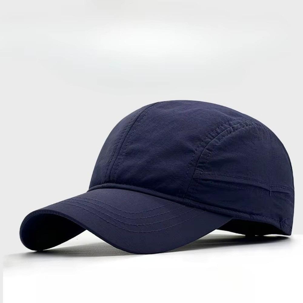 Light Thin Sports Hat Quick Drying Trucker Cap Unisex Baseball Caps  Snapback Hats blue-XL