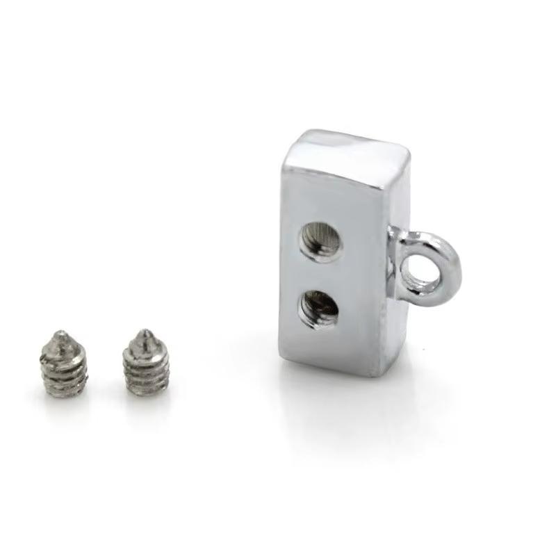 5/10Pcs Jewelry Diy Accessories 8Mm Crystal Connector Charms For Bracelet Making Keychain Phone Strip Women Gift