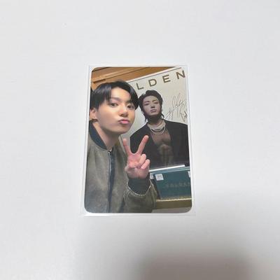 [USED] BTS GOLDEN Korea Lucky Drop Power Steering 2nd Jungkook Trading Card