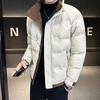 Men's Down Jacket Winter Trend High-end Warm White Duck Down Patchwork Clothes Winter Men's Coat Windproof Slim Tops