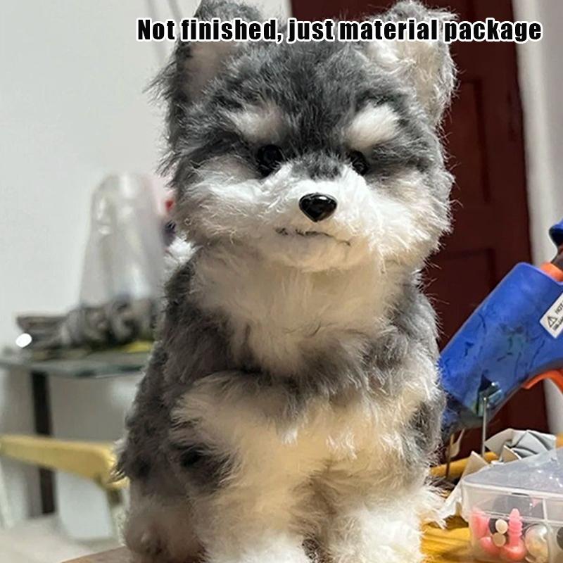 2025 HUA HUA Creative DIY Twisted Stick Puppy Handmade Complete Set Of Materials Packaging Thickened Plush Doll Toy Gift