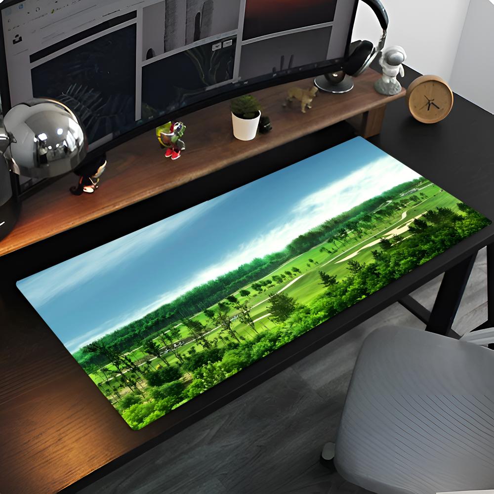 

Augusta National Golf Course Mouse Pad Anime game mause pads cs lol XXL Home HD Computer Desk Mats Carpet Gamer Office Laptop So 600x300x2mm