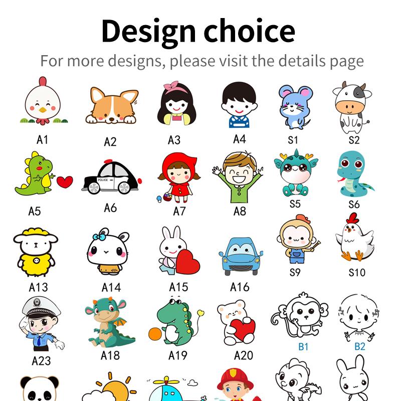 Name Ring Waterproof Baby Shoe Bag Name Sticker Shoe Ring Buckle Kindergarten Name Buckle Pendant